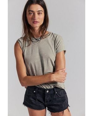 Free People Hit The Road Micro Shorts - Natural