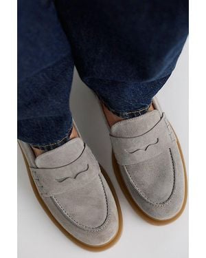 Free People Lana Loafers - Blue