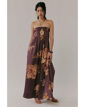 Free People Botanical Maxi Dress - Brown