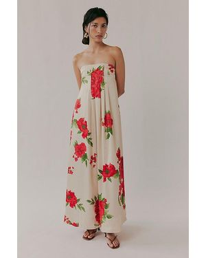 Free People Botanical Maxi Dress - White