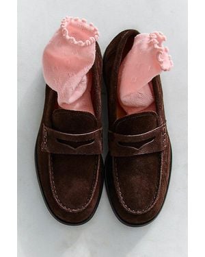 Free People Pointelle Ru Socks - Pink