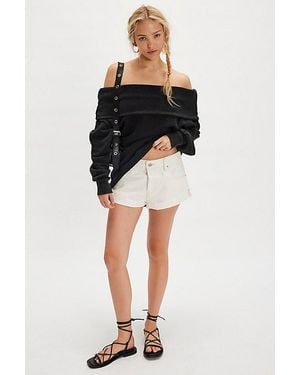 Free People Off Chill Sweatshirt - Black