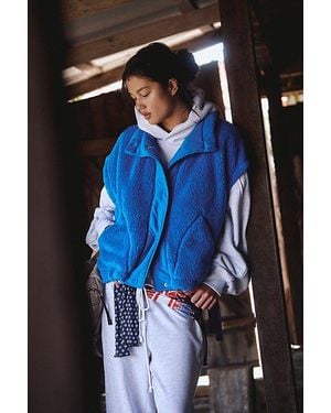 Fp Movement Scout It Out Fleece Vest - Blue