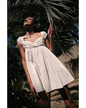 free-est Sunbeam Mini Dress By - Natural