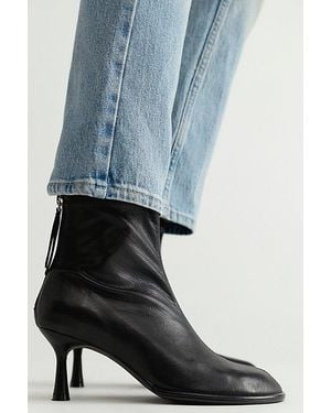 INTENTIONALLY ______ Powerhouse Heeled Boots Shoe By - Blue
