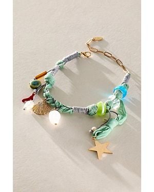 Free People Kira Anklet - Blue