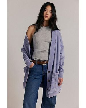 Free People Brooklyn Cardi - Blue