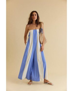 free-est Eden Jumpsuit By - Blue