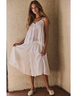 free-est Wrap It Up Culottes Top By - Natural