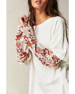 Free People Gardener Tee - Natural