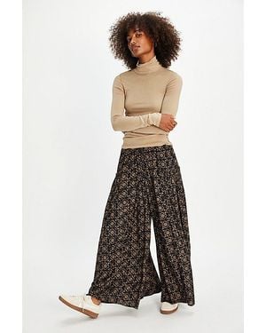 Free People So Charming Wide-Leg Trousers - White