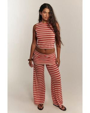 Free People Corvina Sweater Set - Red