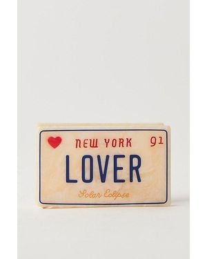 Solar Eclipse Hand Painted Claw Clip - Multicolor