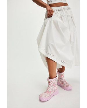 HUNTER X Loveshackfancy Play Short Rain Boots - Multicolour