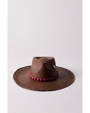 Free People Maki Palmata Elizabeth Straw Hat - Brown