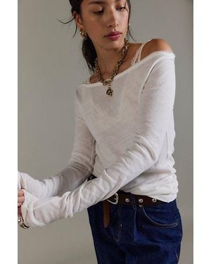 Free People Most Loved Long Sleeve - Blue