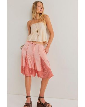 Free People Made You Look Shorts - Pink