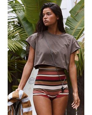 Fp Movement Hot Shot Cropped Tee - Green