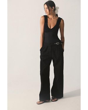 Intimately By Free People Party Favour Bodysuit By - Black