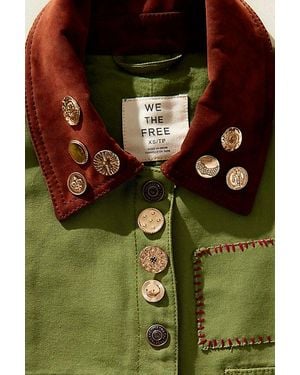 Free People Just My Style Pin Set - Green