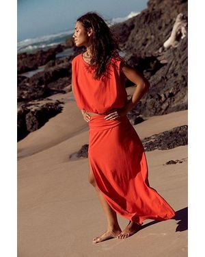 free-est Portia Skirt Set By - Red