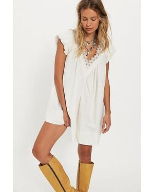 Free People Sundazed Mini Dress - White