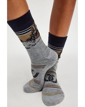 Pendleton Cowboy Crew Socks - Black