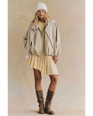 free-est Astrid T-Shirt Mini Dress By - Natural