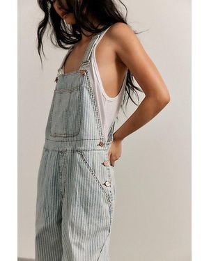One Teaspoon Painters Classic Overalls - Grey