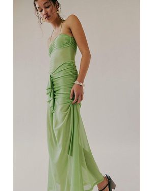 Nightcap Mermaid Mesh Dress - Green