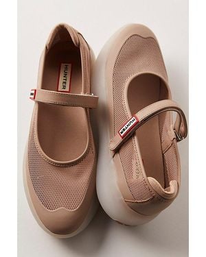 HUNTER Mire Mary Jane Sneakers - Brown
