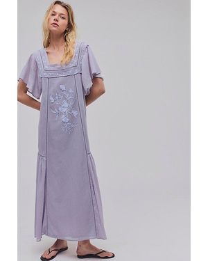 Free People Forever Free Maxi Dress - Purple