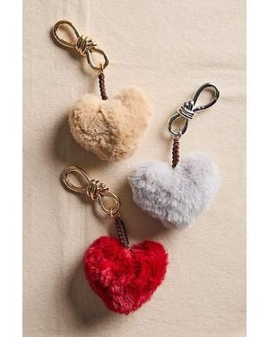 Free People Heart Puff Bag Charm - Multicolour