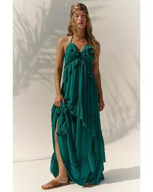 free-est Santa Luz Maxi Dress By - Green