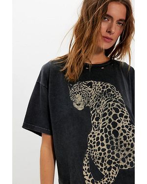 Promesa Leopard Tee - Brown