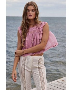 Free People Sun Drenched Blouse - Multicolour