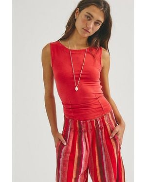 Free People Iconic Tank Top - Red