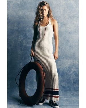 Free People The Sock Maxi Dress - Blue