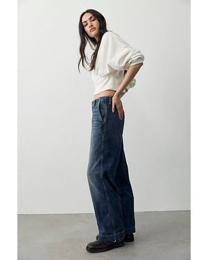 Free People East Side Chino Jeans - Blue