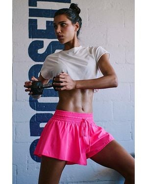 Fp Movement Wild Bloom 2-In-1 Shorts - Pink