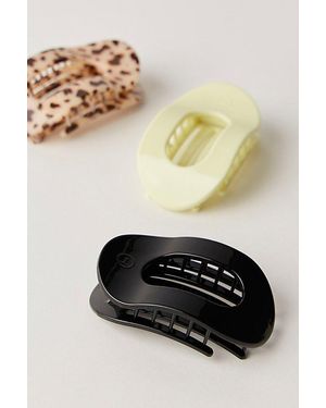 Teleties Medium Flat Round Clip - Multicolor