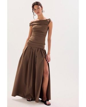 Bec & Bridge Apolline Maxi Dress - Brown