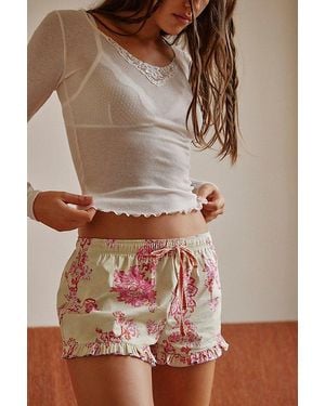 Free People Perfect Pair Sleep Set Top - Brown