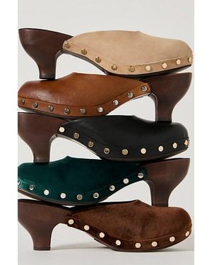 Jeffrey Campbell Blakeney Mini Clogs - Green