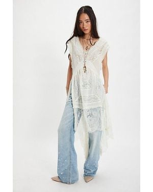 Free People My Way Maxi Top - Blue