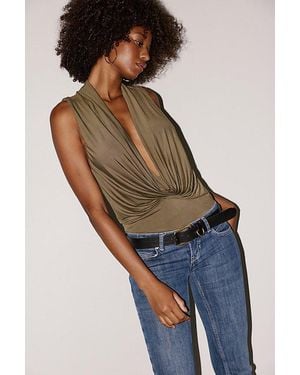 Intimately By Free People We'Re Going Out Bodysuit By - Blue