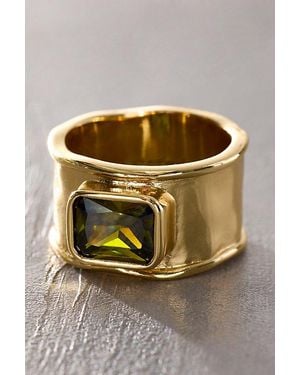 Daisy London X Free People Alma Single Stone Ring - Metallic