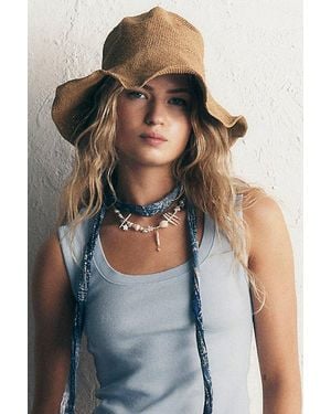 Free People Sunny Day Beach Hat - Natural