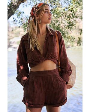 free-est Stay Cool Co-ord - Brown