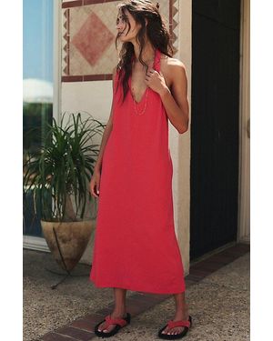 free-est Rexen Midi Dress By - Red